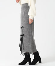 画像をギャラリービューアに読み込む, ネップツイードレーストリムスカート/TT547212 1