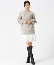 画像をギャラリービューアに読み込む, ミニニットワンピース/TT547409 (ベージュ)