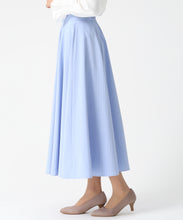 画像をギャラリービューアに読み込む, ストライプフレアスカート/MM617204 1