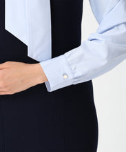 画像をギャラリービューアに読み込む, タイ付きシャツドッキングニットワンピース/MM617403 9