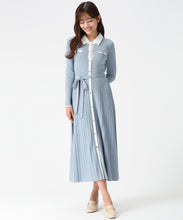 画像をギャラリービューアに読み込む, 襟付きバイカラーニットワンピース/MM617404 21