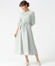 画像をギャラリービューアに読み込む, ポリデニム配色ステッチワンピース/MM617405 22