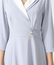 画像をギャラリービューアに読み込む, ダブルカラーラップワンピース/MM617408 6