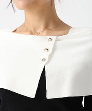 画像をギャラリービューアに読み込む, 配色ラメケープニット /MM618302 3