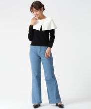 画像をギャラリービューアに読み込む, 配色ラメケープニット /MM618302 9