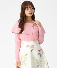 画像をギャラリービューアに読み込む, 配色ラメケープニット /MM618302 20