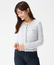 画像をギャラリービューアに読み込む, ミックステープツイードニットジャケット/MM618501 20