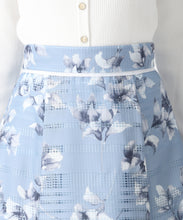 画像をギャラリービューアに読み込む, 花柄メッシュボーダースカート/MM617208 4