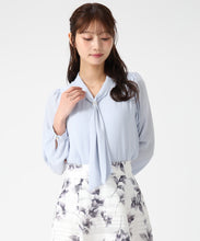 画像をギャラリービューアに読み込む, リング付き2wayタイブラウス/MM618101 22