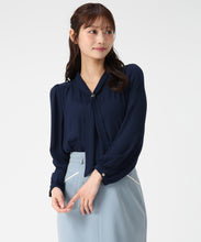 画像をギャラリービューアに読み込む, リング付き2wayタイブラウス/MM618101 23