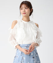 画像をギャラリービューアに読み込む, オープンショルダーフリルブラウス/MM618105 22