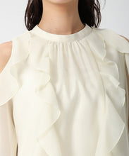 画像をギャラリービューアに読み込む, オープンショルダーフリルブラウス/MM618105 4