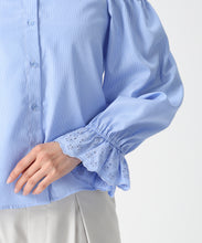 画像をギャラリービューアに読み込む, 肩開き袖レースシャツブラウス /MM618110 5