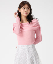 画像をギャラリービューアに読み込む, シアーシャーリングケープニット/MM618304 20