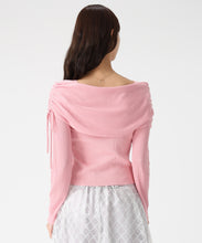 画像をギャラリービューアに読み込む, シアーシャーリングケープニット/MM618304 3