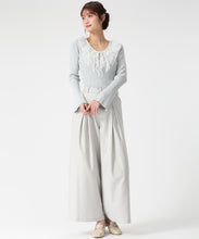 画像をギャラリービューアに読み込む, レースラッフル配色リボンニット/MM618307 8