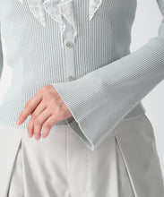 画像をギャラリービューアに読み込む, レースラッフル配色リボンニット/MM618307 6