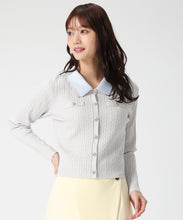 画像をギャラリービューアに読み込む, ダブル衿ケーブルカーディガン/MM618401 20