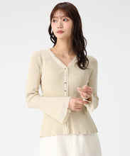 画像をギャラリービューアに読み込む, ラメシアーペプラムカーディガン/MM618402 20