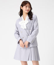 画像をギャラリービューアに読み込む, 袖裏ストライプダブルテーラードジャケット /MM618503 31