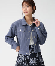 画像をギャラリービューアに読み込む, シャンブレーデニムジャケット/MM618505 (ネイビー)