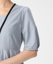 画像をギャラリービューアに読み込む, フロントプリーツ配色ワンピース/MM627401 7