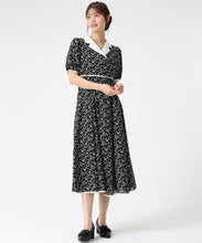 画像をギャラリービューアに読み込む, テーラーカラー花柄ワンピース/MM627404 9