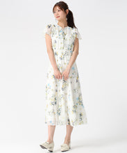 画像をギャラリービューアに読み込む, ボタニカルフラワーワンピース/MM617402 (イエロー)