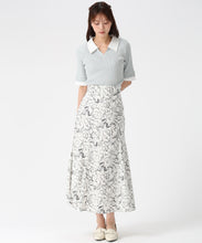 画像をギャラリービューアに読み込む, 線描きフラワーソフトマーメイドスカート/MM627201 9