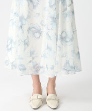 画像をギャラリービューアに読み込む, 水彩フラワーラメシアースカート/MM627202 7