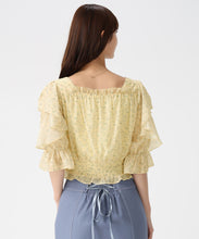 画像をギャラリービューアに読み込む, 【予約販売/3月中旬発売予定】フラワーシャーリングブラウス/MM628116 2