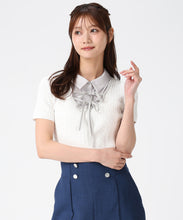 画像をギャラリービューアに読み込む, シャツレイヤードケーブルリボンニット/MM628301 21