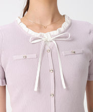 画像をギャラリービューアに読み込む, フリルシャツレイヤードニット/MM628302 3