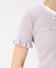 画像をギャラリービューアに読み込む, フリルシャツレイヤードニット/MM628302 4