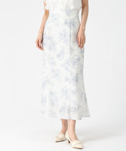 画像をギャラリービューアに読み込む, フラワージュイレースアップマーメイドスカート/MM627205 (ブルー)