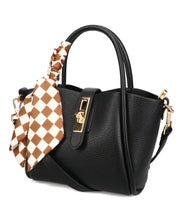 画像をギャラリービューアに読み込む, スカーフ付き2wayハンドバッグ/BA-252