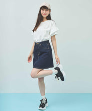 画像をギャラリービューアに読み込む, 【Leeコラボ】台形デニムミニスカート/TT517213