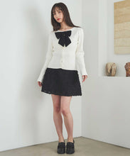 画像をギャラリービューアに読み込む, 取り外し配色リボンカーデトップス/TT518312