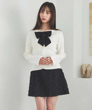 画像をギャラリービューアに読み込む, 取り外し配色リボンカーデトップス/TT518312