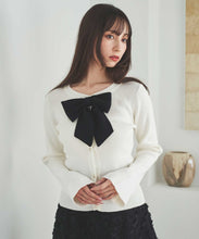 画像をギャラリービューアに読み込む, 取り外し配色リボンカーデトップス/TT518312