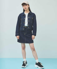 画像をギャラリービューアに読み込む, 【Leeコラボ】台形デニムミニスカート/TT517213