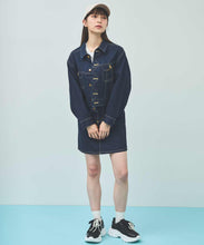 画像をギャラリービューアに読み込む, 【Leeコラボ】台形デニムミニスカート/TT517213