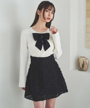 画像をギャラリービューアに読み込む, 取り外し配色リボンカーデトップス/TT518312