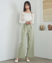 画像をギャラリービューアに読み込む, ダブルクロスベルトワイドパンツ/TT517304