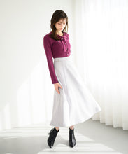 画像をギャラリービューアに読み込む, サイドバックルフレアスカート/MM447217