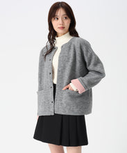 画像をギャラリービューアに読み込む, 【WEB限定】配色ニットカーディガン/TT558401