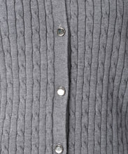 画像をギャラリービューアに読み込む, 襟付きケーブルカーディガン/TT548409