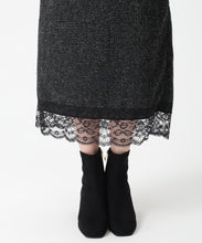 画像をギャラリービューアに読み込む, ツイードレーストリミングジャンスカ/TT547417