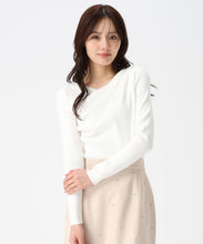 画像をギャラリービューアに読み込む, ドレープデザインニット/TT558305