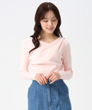 画像をギャラリービューアに読み込む, ドレープデザインニット/TT558305